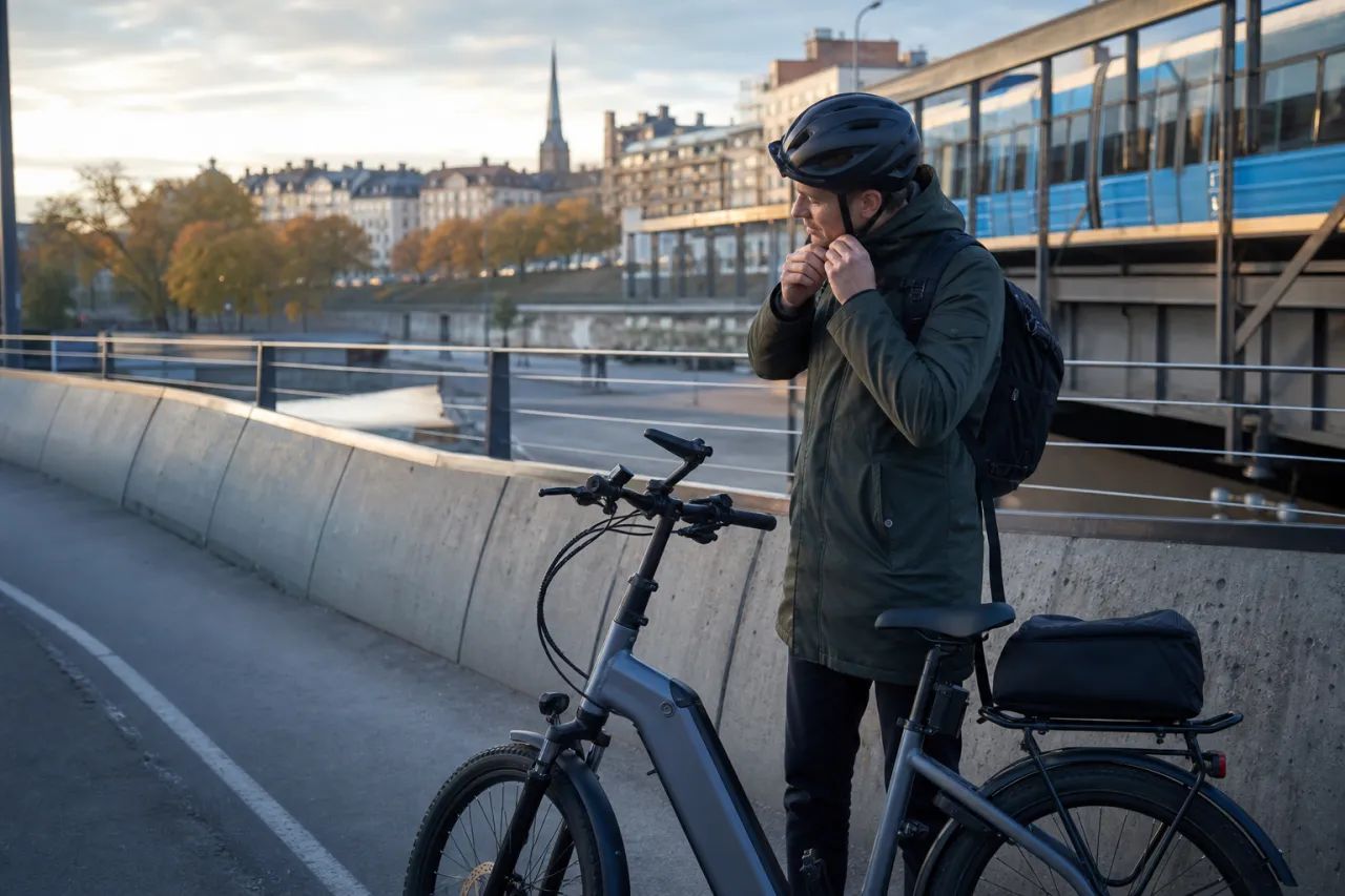 Elcykel för 15 km pendling: så mycket batteri och komfort behöver du