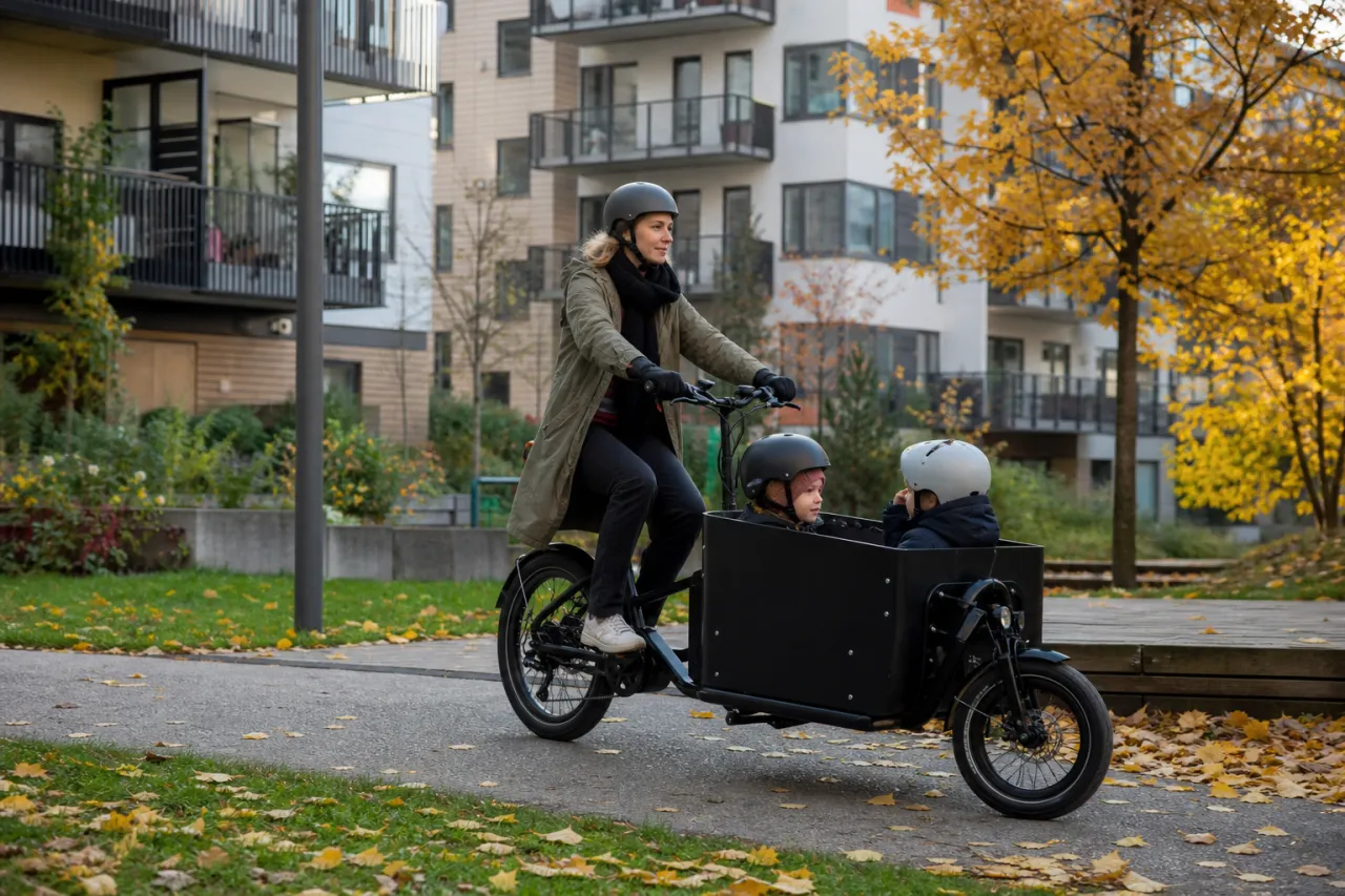 Evobike Cargo Free test: lådcykelserien granskad