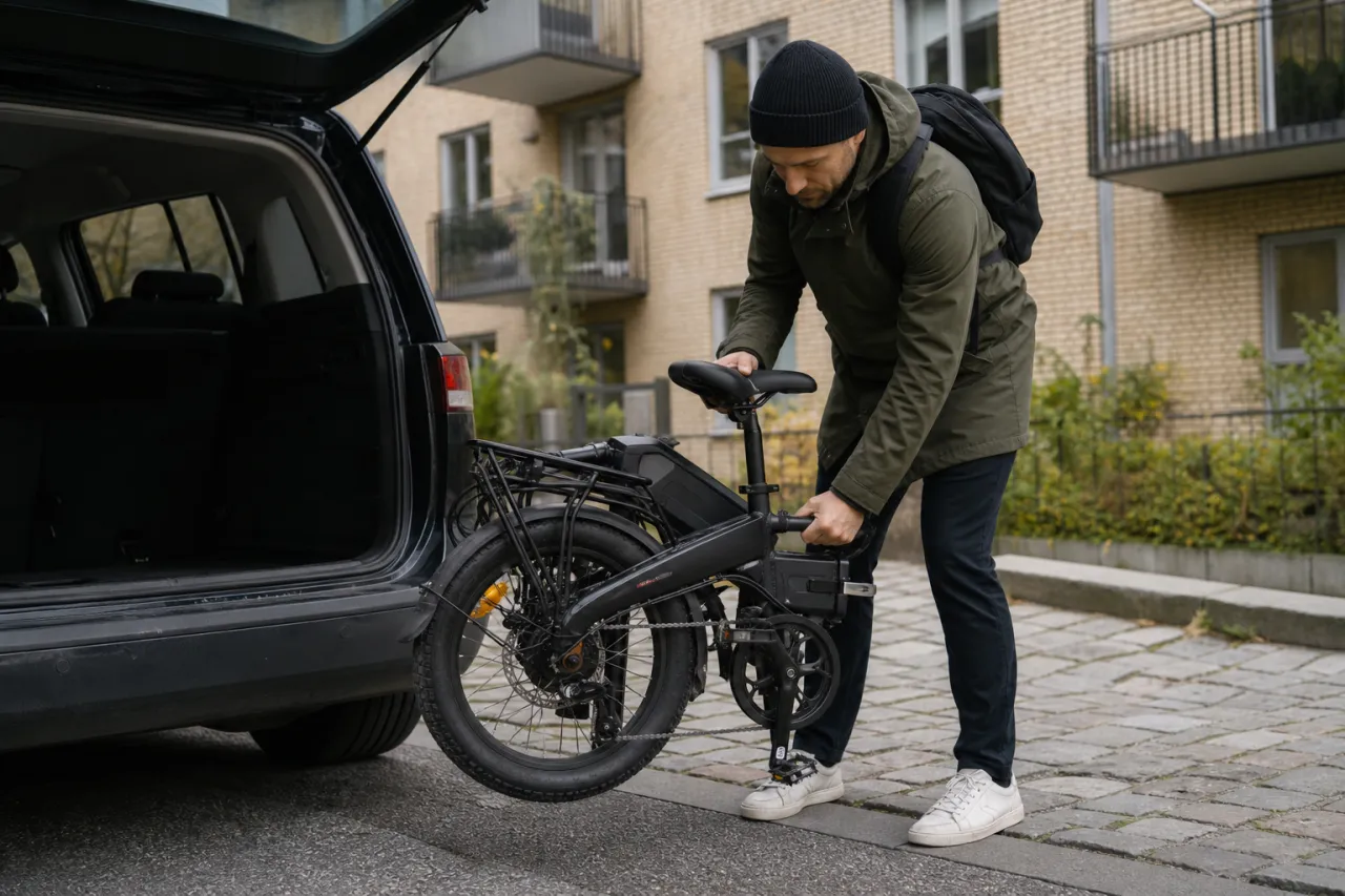 E-Wheels sortiment testat: finns det en riktig hopfällbar elcykel där?