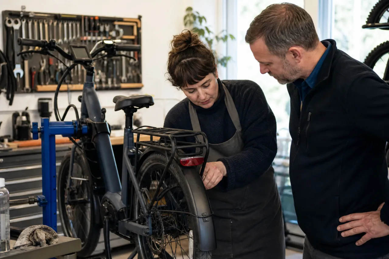 Garanti och service hos elcykelbutiker: vad som faktiskt skiljer
