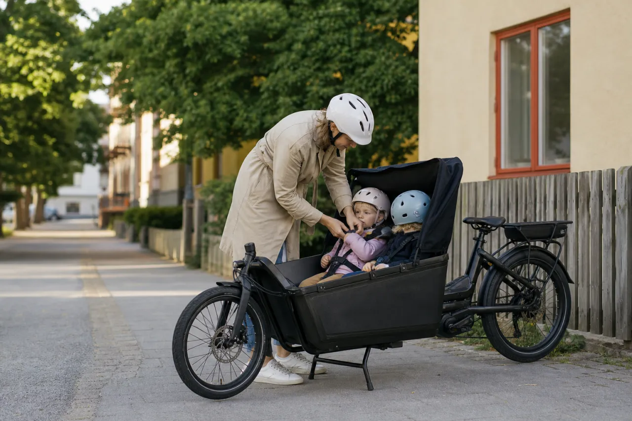 Lastcykel för två barn: vilken chassityp klarar testet?