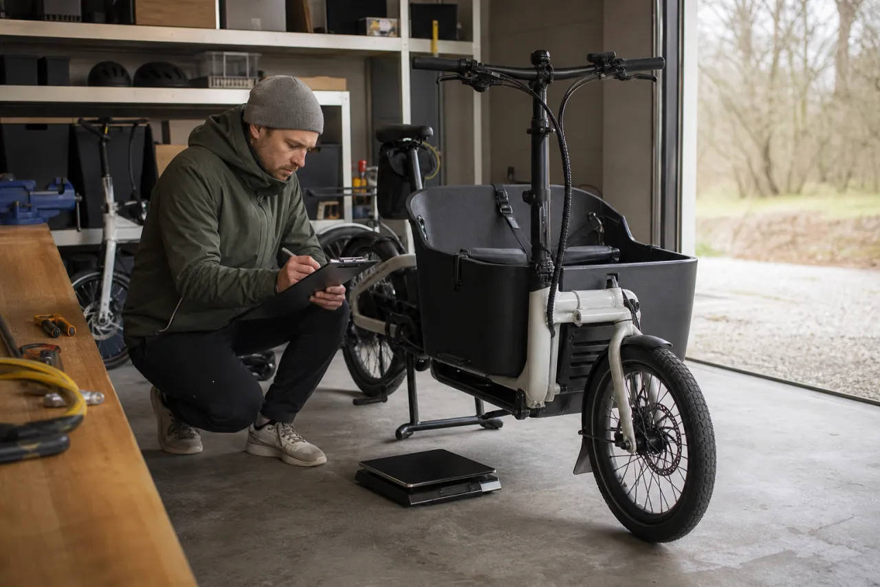 Testmetodik för elcykel 2026: så mäter vi last, mått och räckvidd